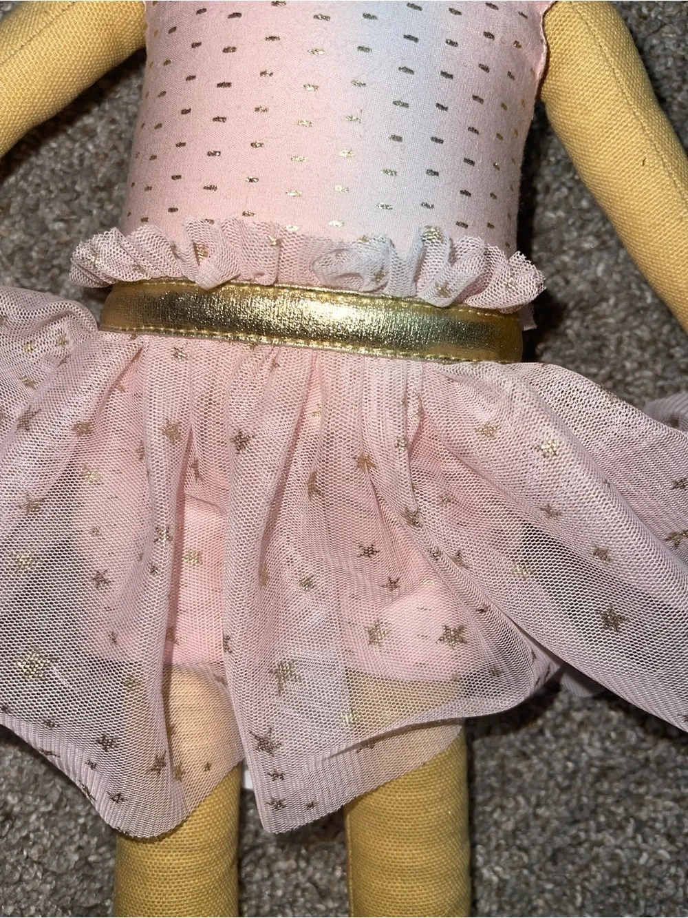 Pillowfort Ballerina plush stuffed doll 21 inch